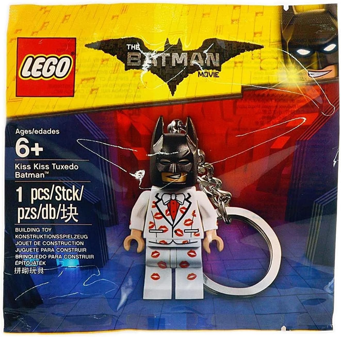 LEGO Batman Movie Kiss Kiss Tuxedo Batman Keychain Polybags 5004928