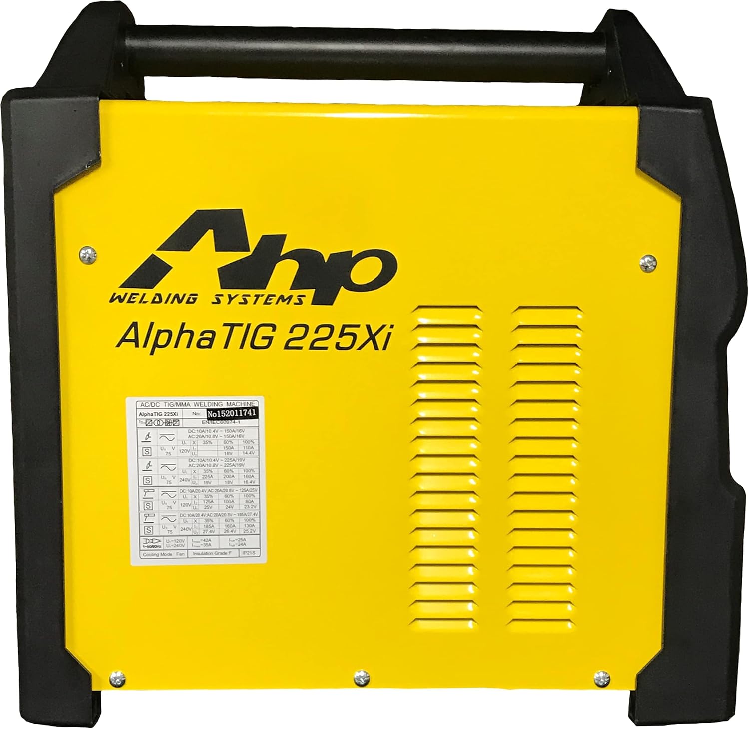 AHP Alpha-TIG 225Xi 200 Amp IGBT AC/DC Pulse TIG/Stick Welder 110v/220v Dual Voltage - - 