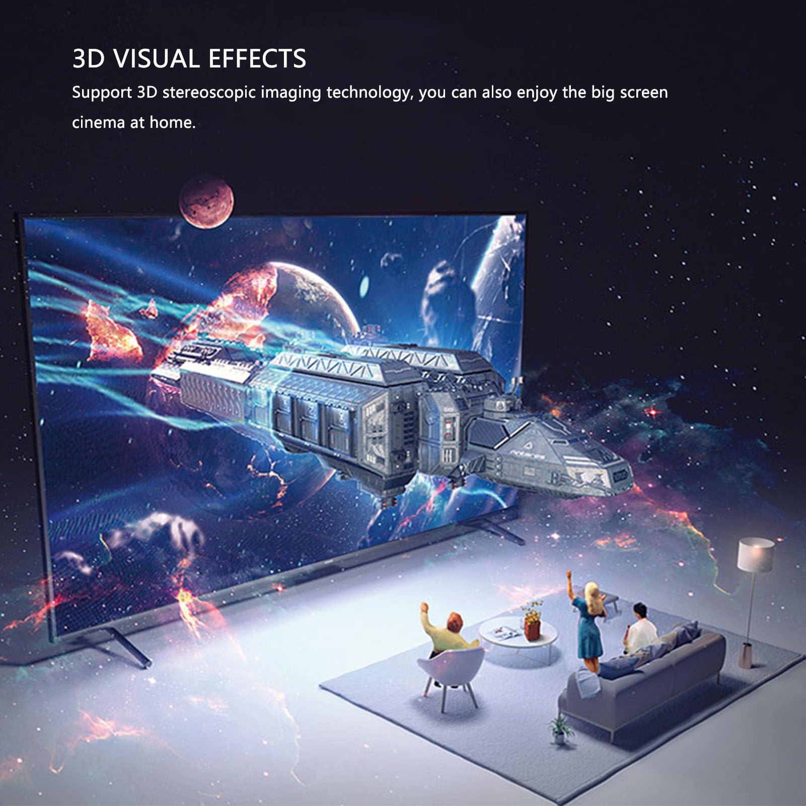Cuifati Tecnologia Optoelettronica Avanzata, Video 4K Stabile a 60 Hz, Suono Coinvolgente YUV 4:4:4, Compatibile con HDCP 2.2/1.4, Fotocamere, Computer, Lettori DVD, Cavo in Fibra