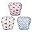 ALVABABY 3 Pack Large Swim Diapers Baby/Toddler/Infant Snap Adjustable Reusable Swimming Diaper Baby for Boy and Girl 3ZSWY37