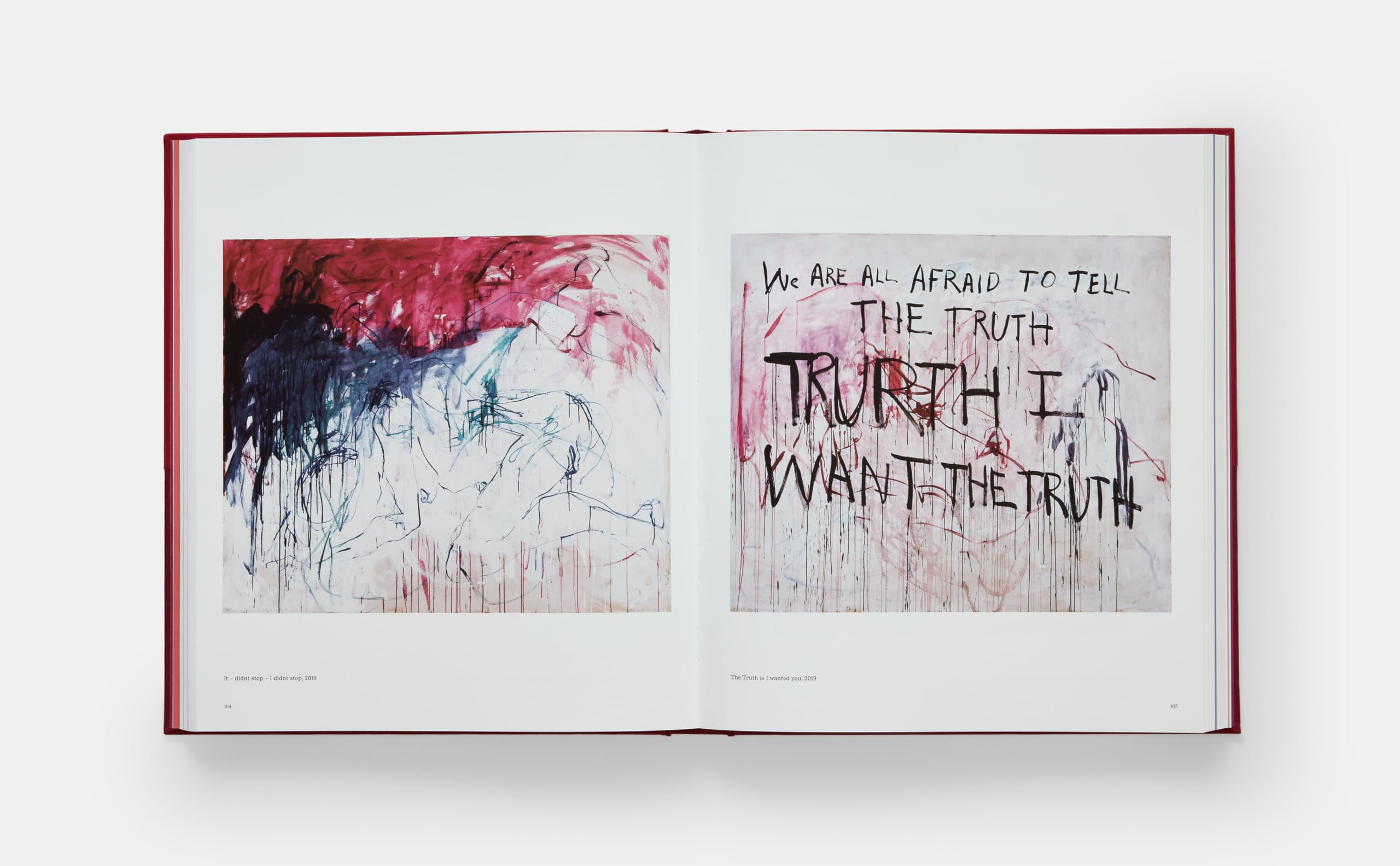 Tracey Emin paintings