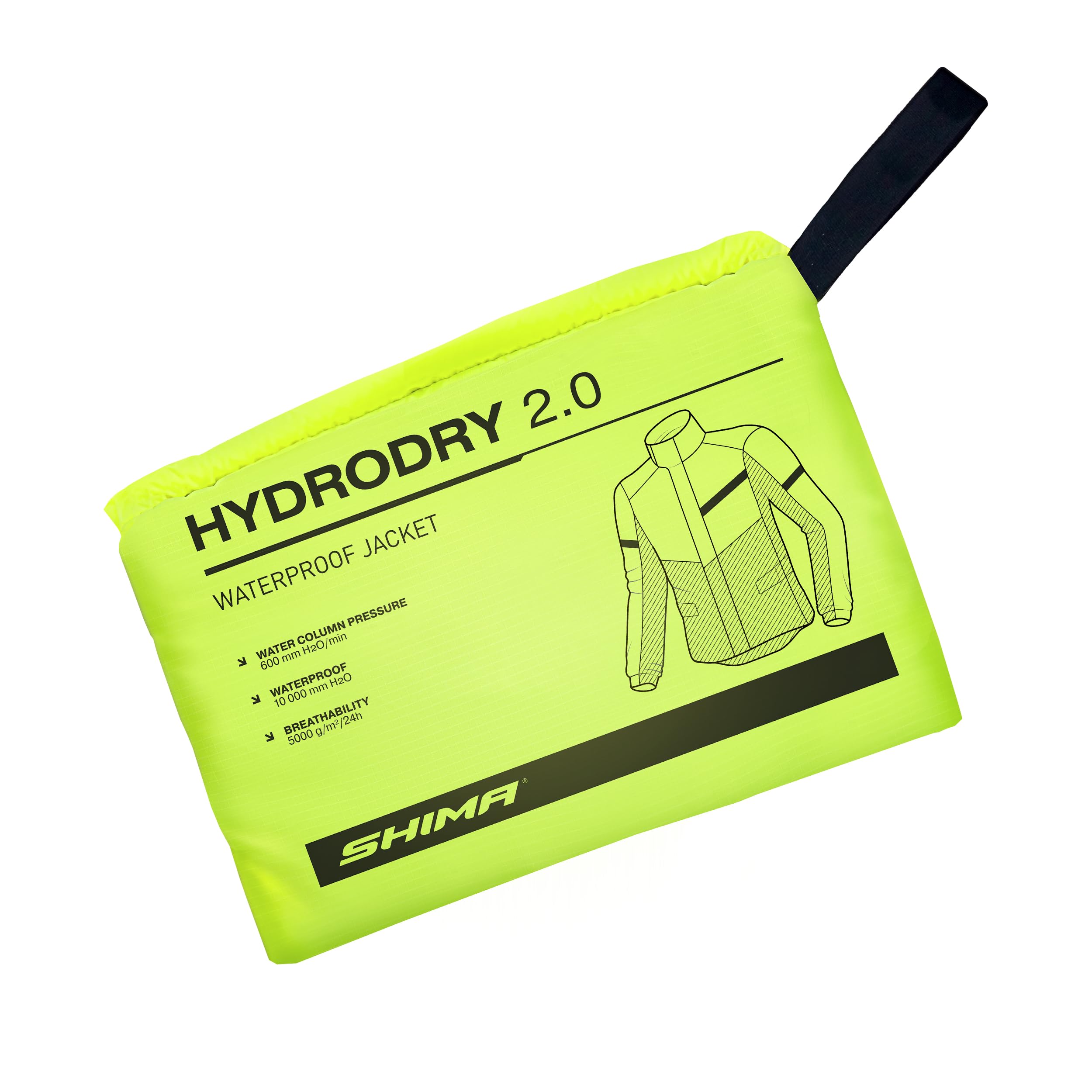 SHIMA HydroDry 2.0 Impermeable Chaqueta Pantalones Traje Ropa Moto Hombre Mujer Chubasquero Visibilidad Transpirable