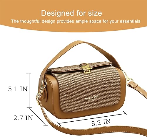 Miniatura 5 de Mini bolso cuadrado de las señoras bolso de moda bolso bandolera de cuero para mujer
