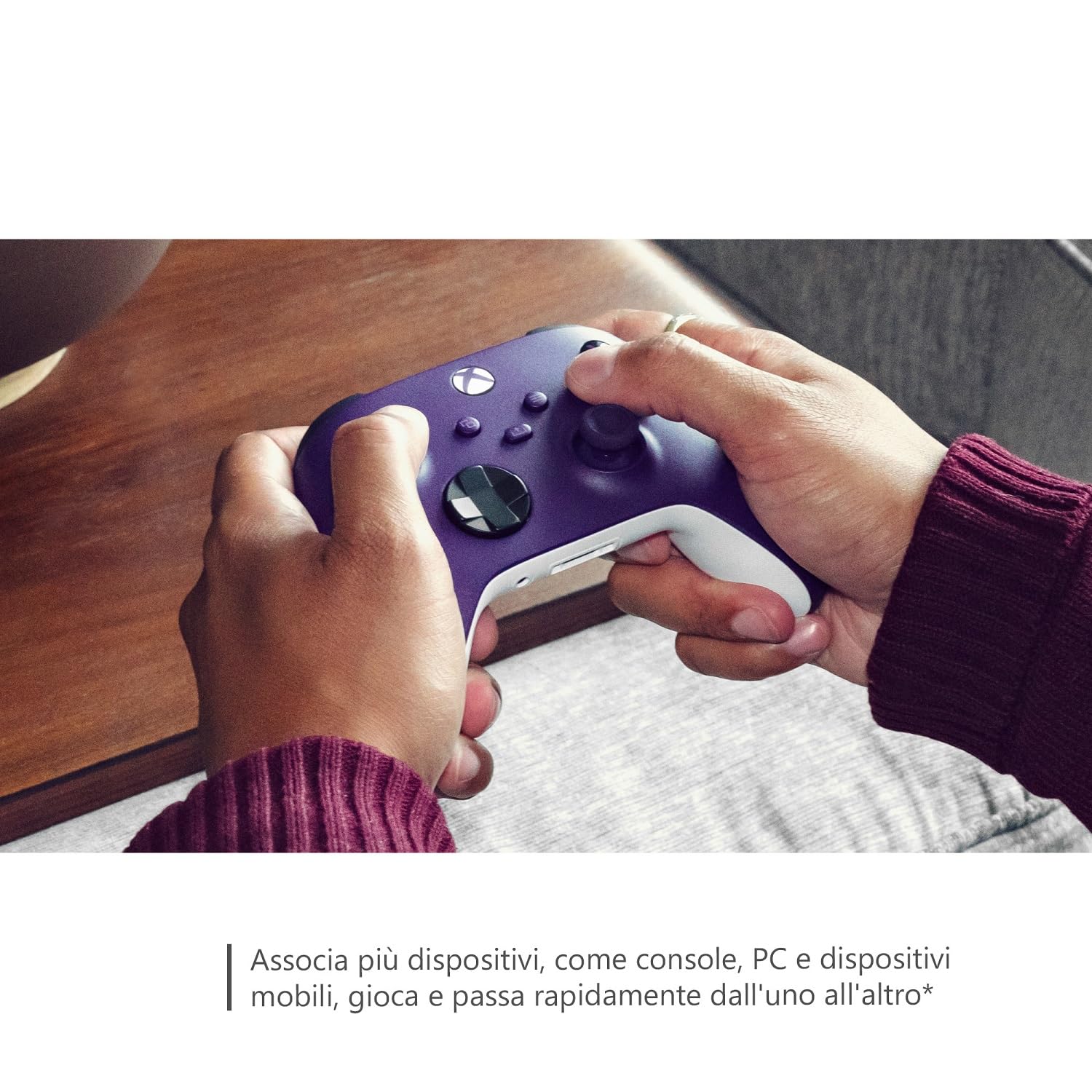 Xbox Wireless Controller - Astral Purple per Xbox Series X|S, Xbox One e dispositivi Windows