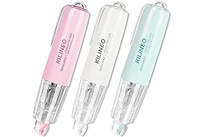 Refillable, Retractable White Out Correction Tape as a Stylish Preppy Accessory for School!