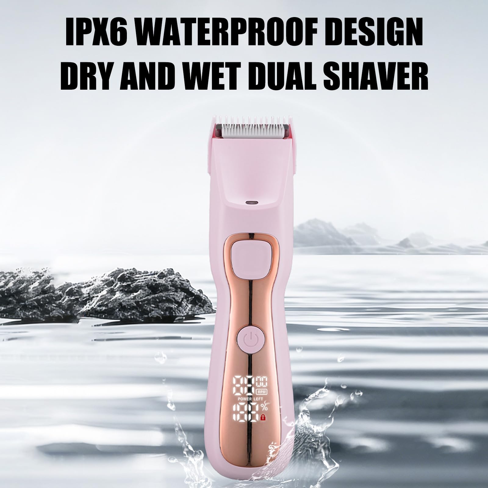 Rasoi lavabili per capelli da donna, dispositivo elettrico, rimozione dei peli del corpo, struttura in ABS, trimmer elettrico, regalo per donne e ragazze