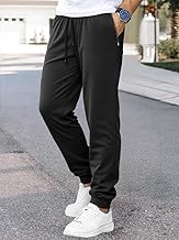 Men's Casual Pants - Lightweight Quick-Dry Stretch Joggers with Zippered Pockets
