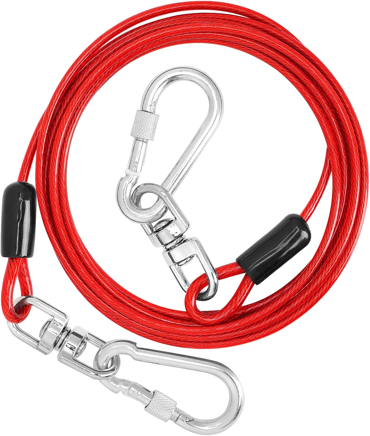 jenico Dog Tie Out Cable 30 FT Dog Runner Cable with