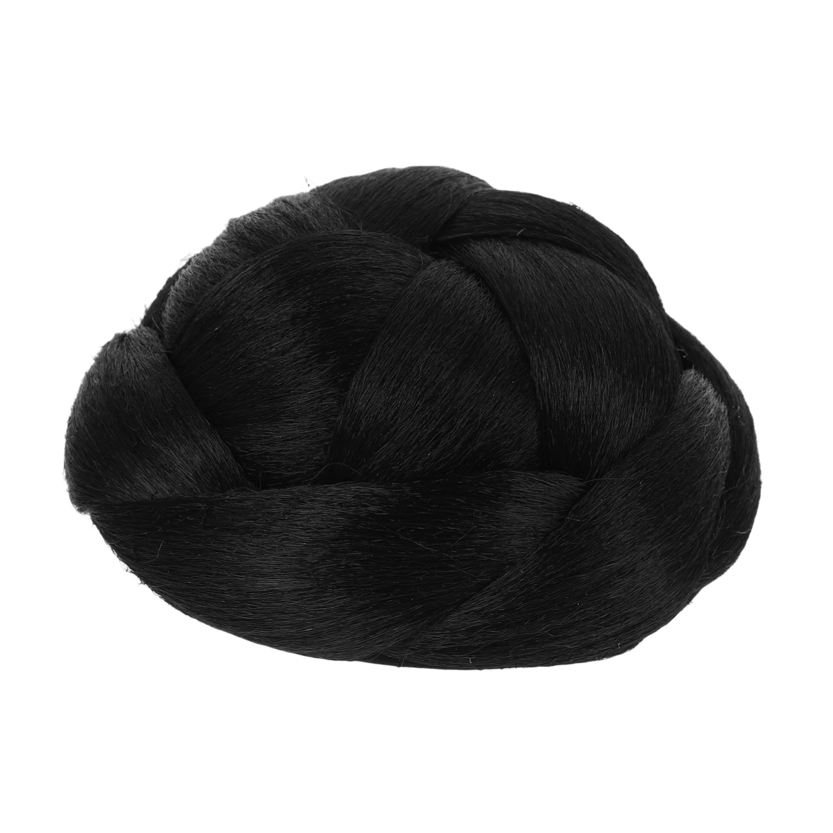Beatifufu Braid Hair Bun Claw in Hairpiece Extension Short Hair Artificial Wig Bun for Women