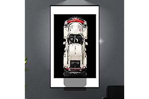 Lego Technic Porsche 911 RSR Display Wall Mount