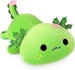 Onsoyours Axolotl en peluche originale 13 inch Animal chaussé doux Oreiller rose Kawaii peluche cadeau de jouet pour les enfants & Adultes (Pink Axolotl, 13")