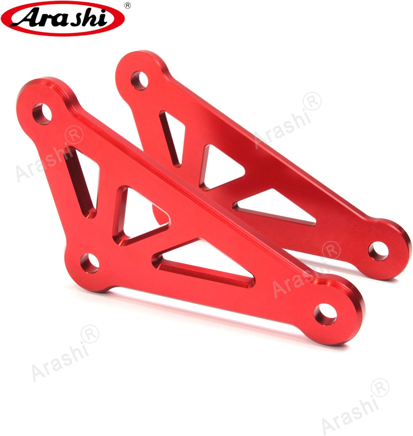 Arashi Rear Shock Lowering Link Kits for Kawasaki Z1000 2014-2017, Z1000SX 2011-2015, Motorcycle Accessories Parts Red