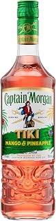 Captain Morgan Tiki Pineapple & Mango | 25% vol | 70cl | Rum Based Spirit Drink | in a Tiki Totem Shaped Bottle | Taste of the Tropics | for Tiki Drinks or a Cocktail