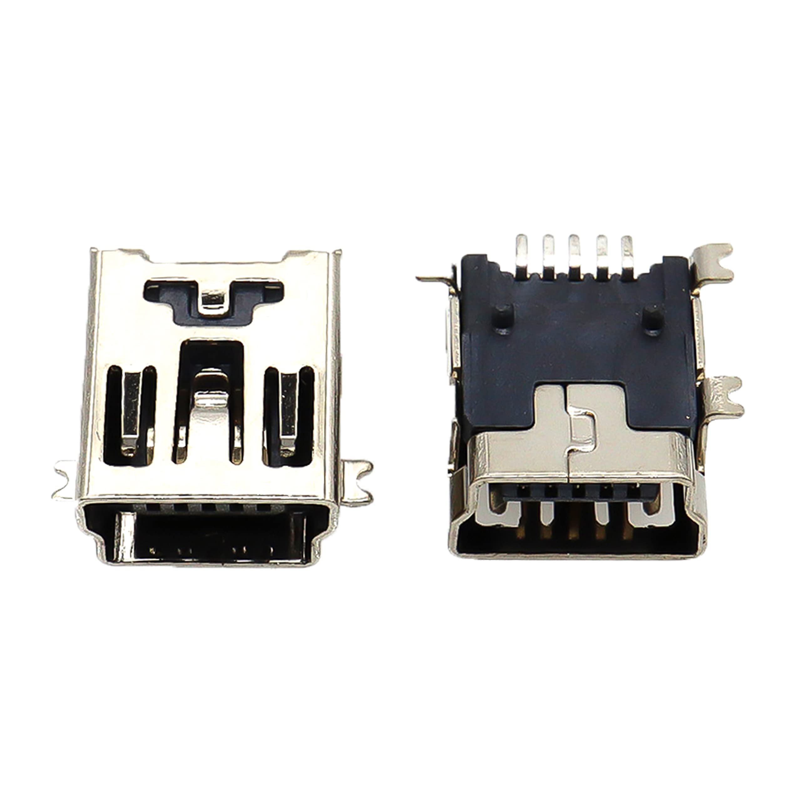 cablecc USB 2.0 9 pin 10 pin connettore scheda madre a USB standard tipo B femmina cavo di estensione con dadi per montaggio a pannello