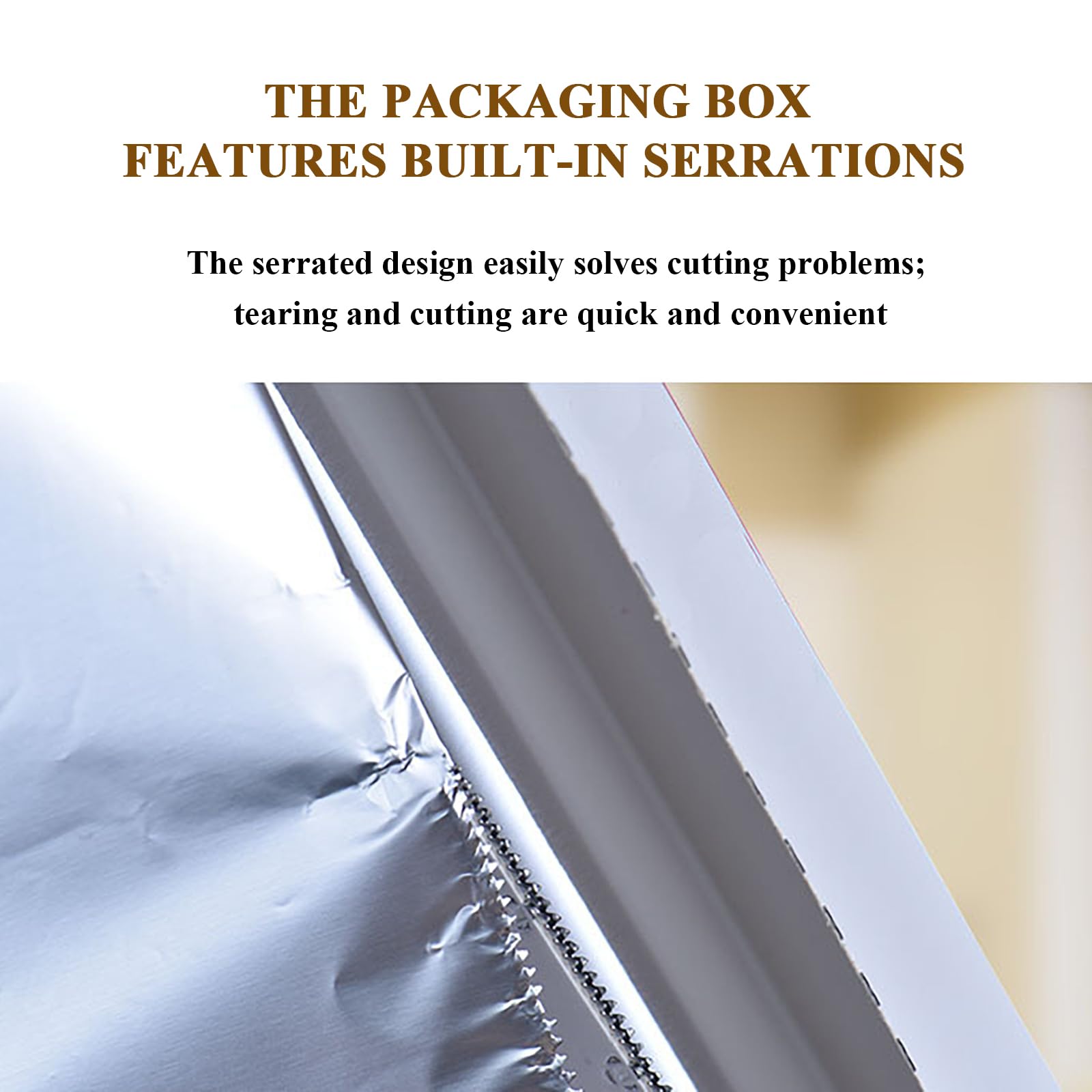 10 Cajas de Rollos de Papel Aluminio Extrarresistente Grado Alimenticio, Ancho 30 cm – Resistente a Desgarros y al Calor – Ideal para Hostelería, Catering, Horneado y Uso Doméstico(Size:30CM*20M*20μm)