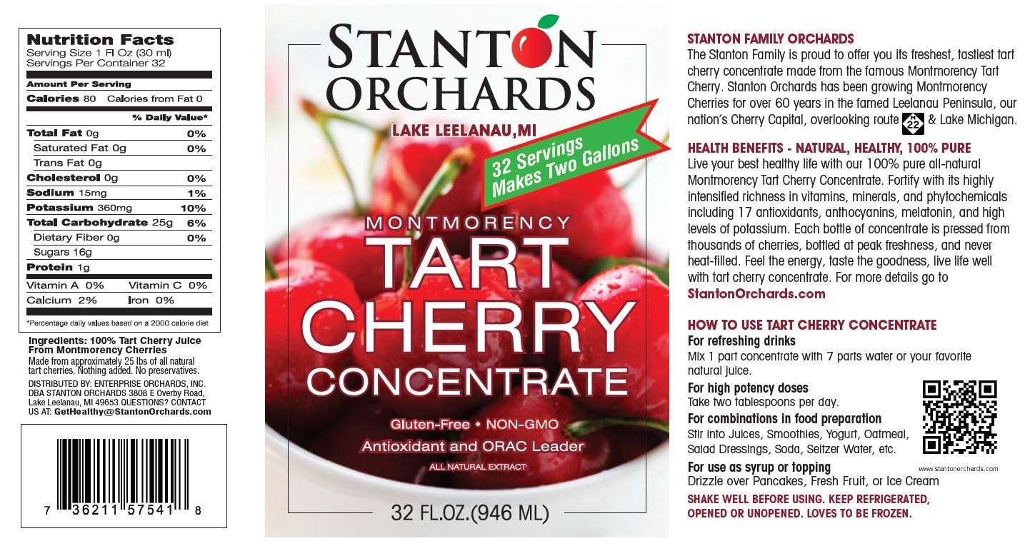Buy Tart Cherry Concentrate Natural AntiInflammatory & Antioxidant