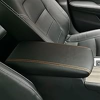 Vista 15 de Center Console Armrest Box Cover Panel Trim Waterproof Anti-Scratch Leather Protector Decoration Cover Interior Accessories for Nissan Altima Red