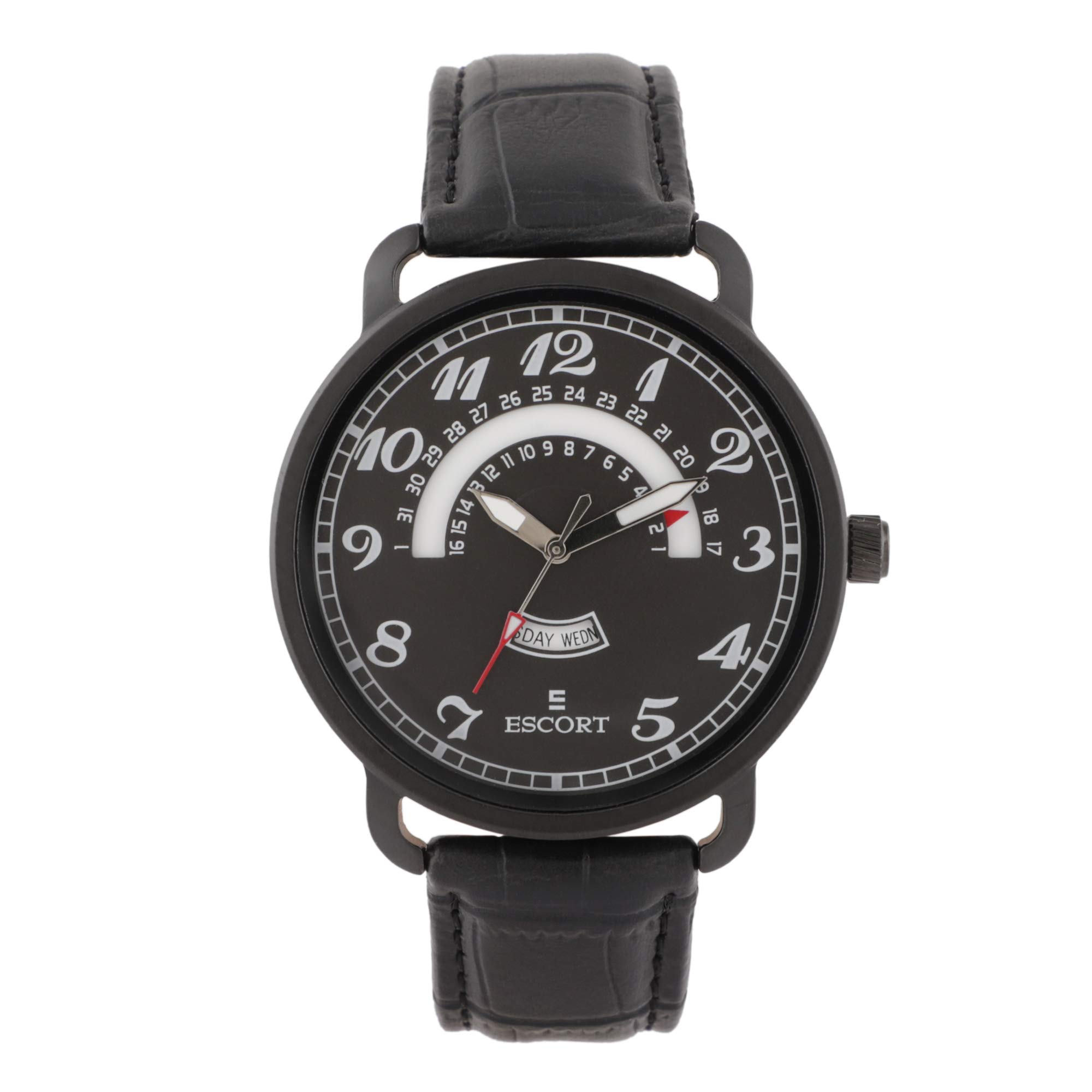 Escort Analog Black Dial Mens Watch-E 1750-7153 BL.3 (B08GMPYBD8) Amazon Price History, Amazon Price Tracker