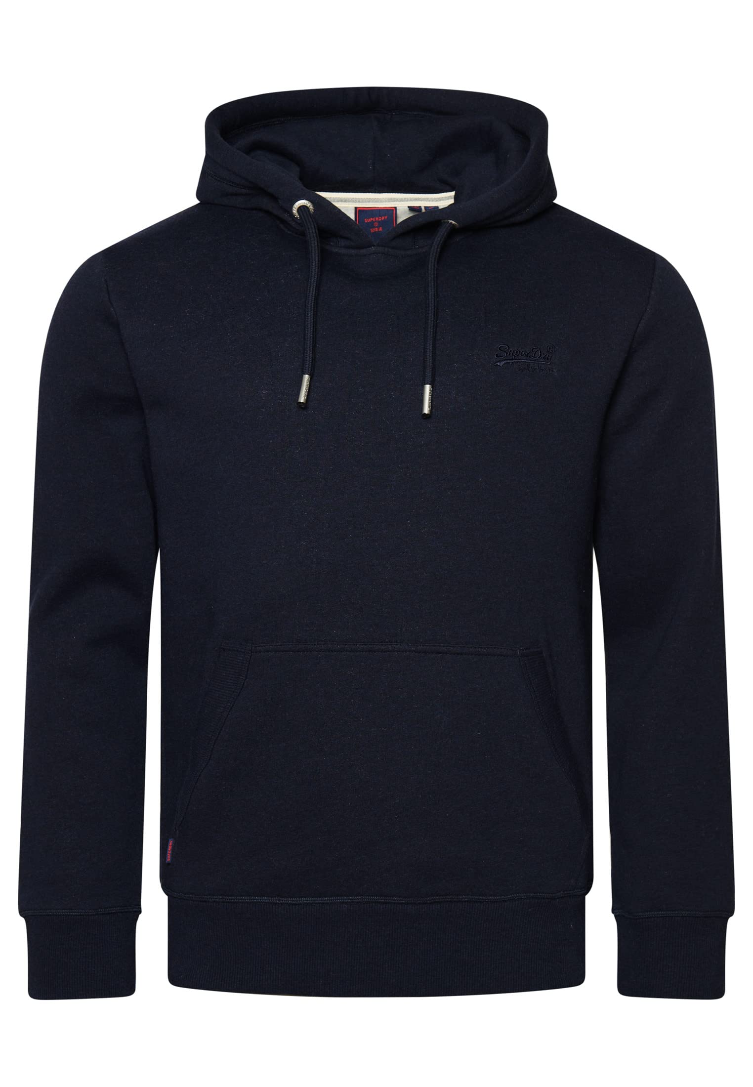 Superdry Men's Rich Navy Marl Sweatshirt Vintage Logo