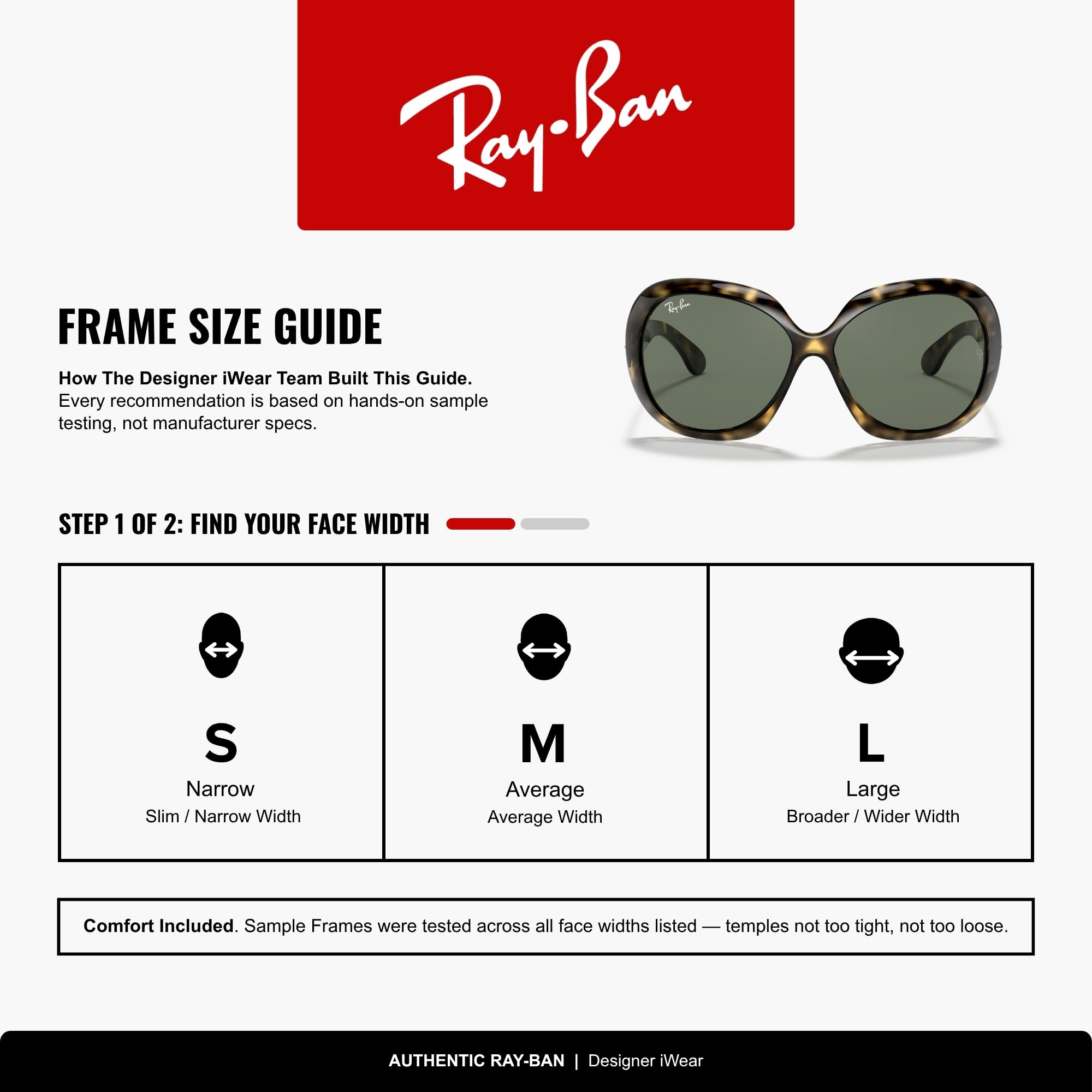 Ray Ban Unisex okulary przeciwsłoneczne Metal De 56