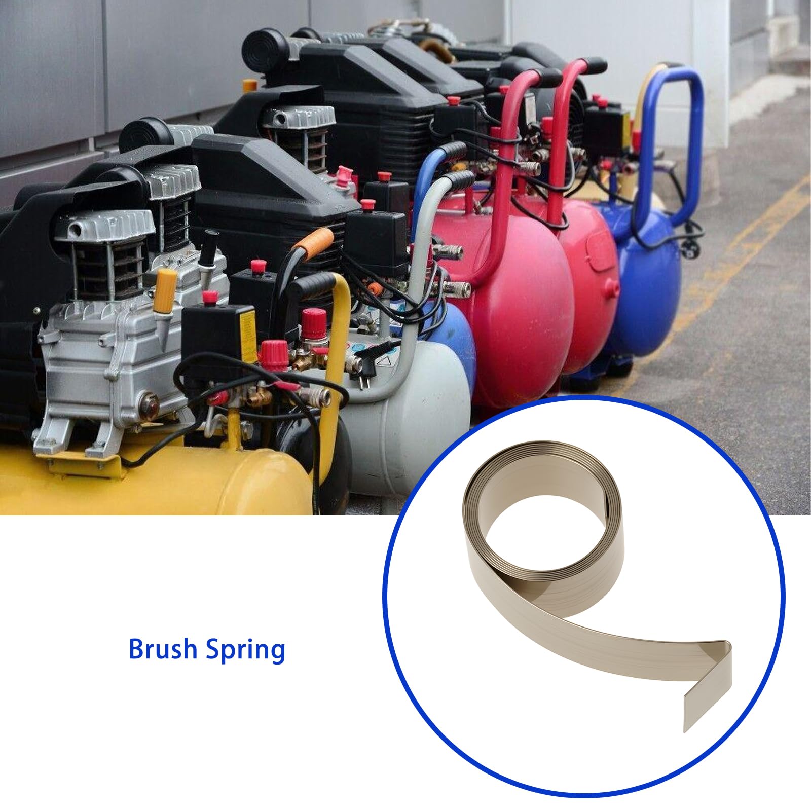 The Lord of the Tools 2Pcs Air Compressor Brush Spring 5140122-80 D55146 D55168 919-16760 Type 0 Air Compressor - Image 2