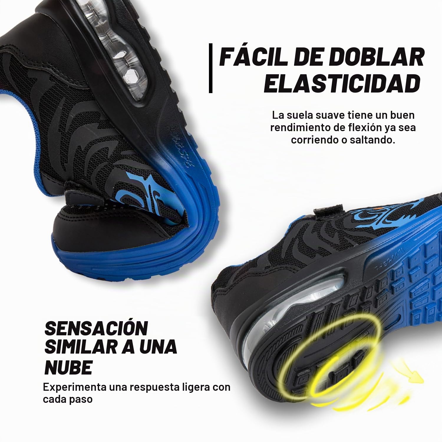 Zapatillas Deportivas Niños Calzado Deportivo para niños Ligeras y Transpirables para Colegio Zapatillas de Running Zapatillas para Correr