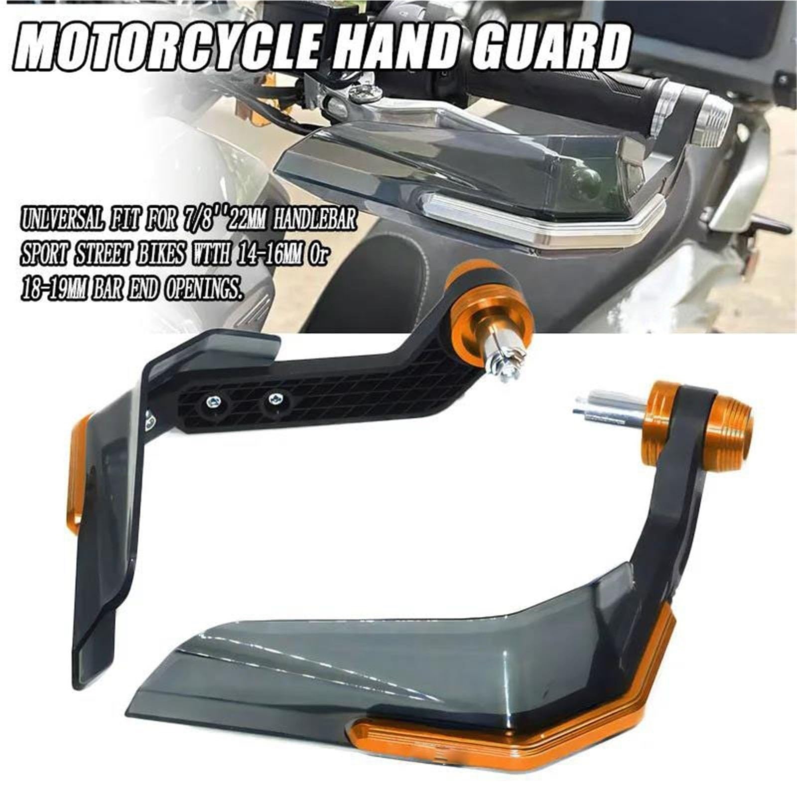Protège-Mains Moto Handguard Pour Suzuki GSX-S1000GT – Bouclier Anti-Vent Et Chocs Bleu