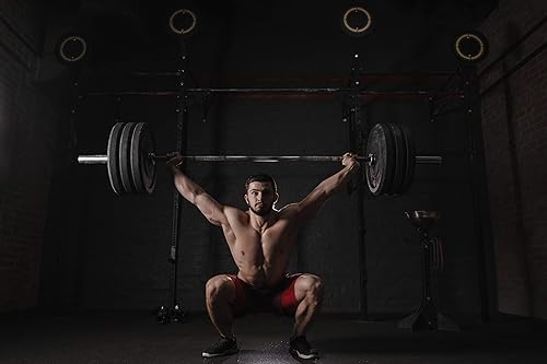 Miniatura 5 de Clout Fitness - Abrazaderas olímpicas de pesas con liberación rápida, par de clips de bloqueo para pesas de 2 pulgadas para halterofilia