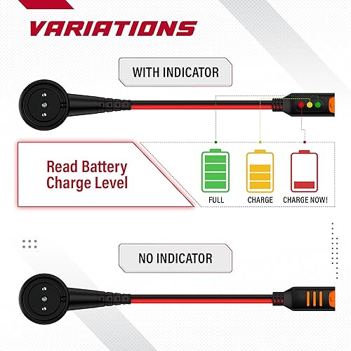 Miniatura 10 de JMR Adaptador para Ferrari 488 F8 California T Portofino 812 Roma GTC4Lusso FF F12 Compatible con CTEK (puerto magnético, con indicador)