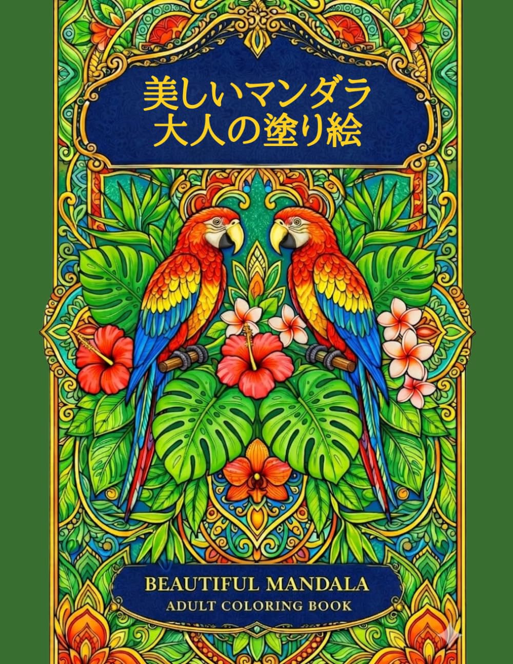 美しいマンダラ　大人の塗り絵