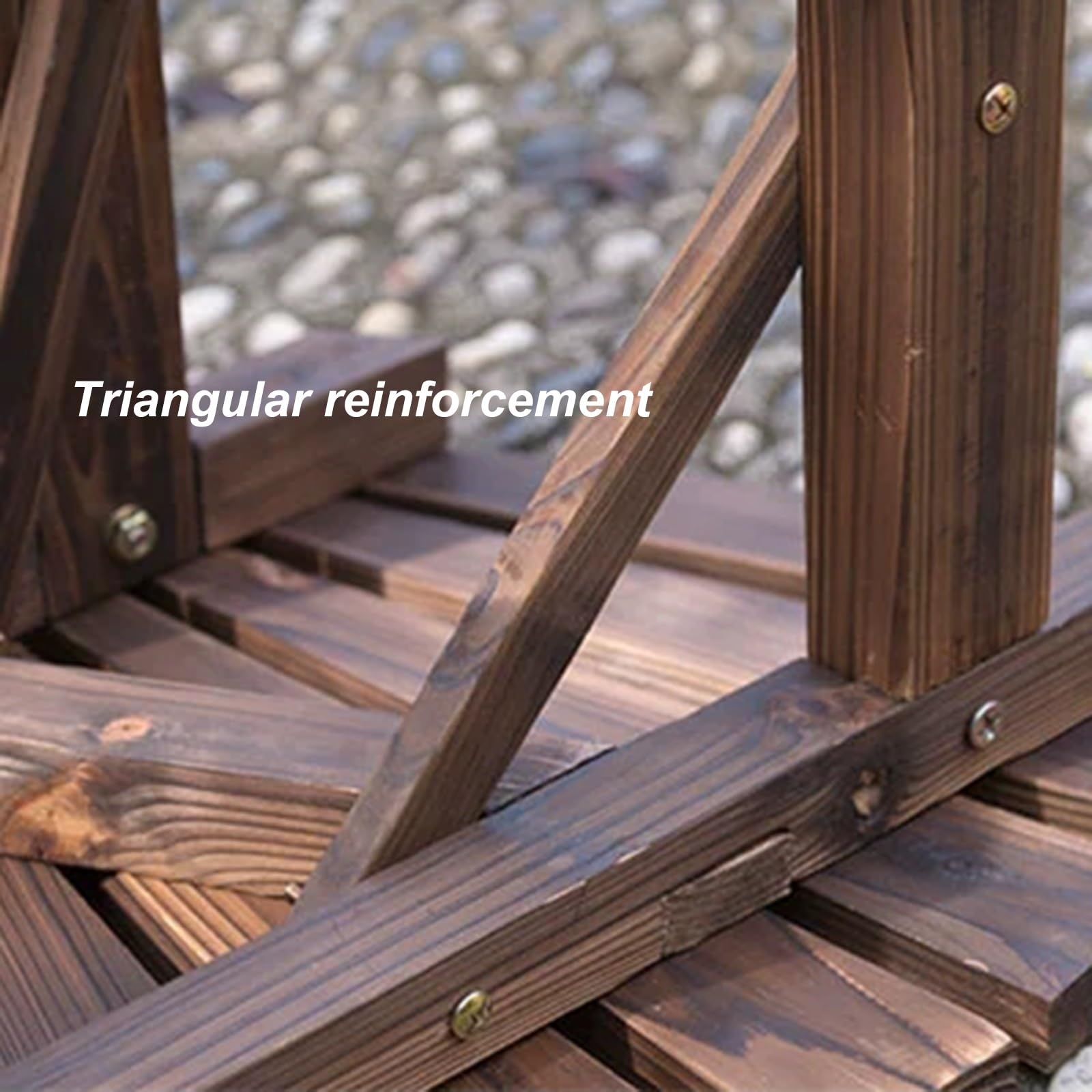 Panca per Alberi Avvolgente, Panchina da Esterno Resistenti Alle Intemperie, Seduta Semicircolare Avvolgente per Alberi, Resistente Alle Intemperie, Facile da Montare per Patio, Parco - Naturale
