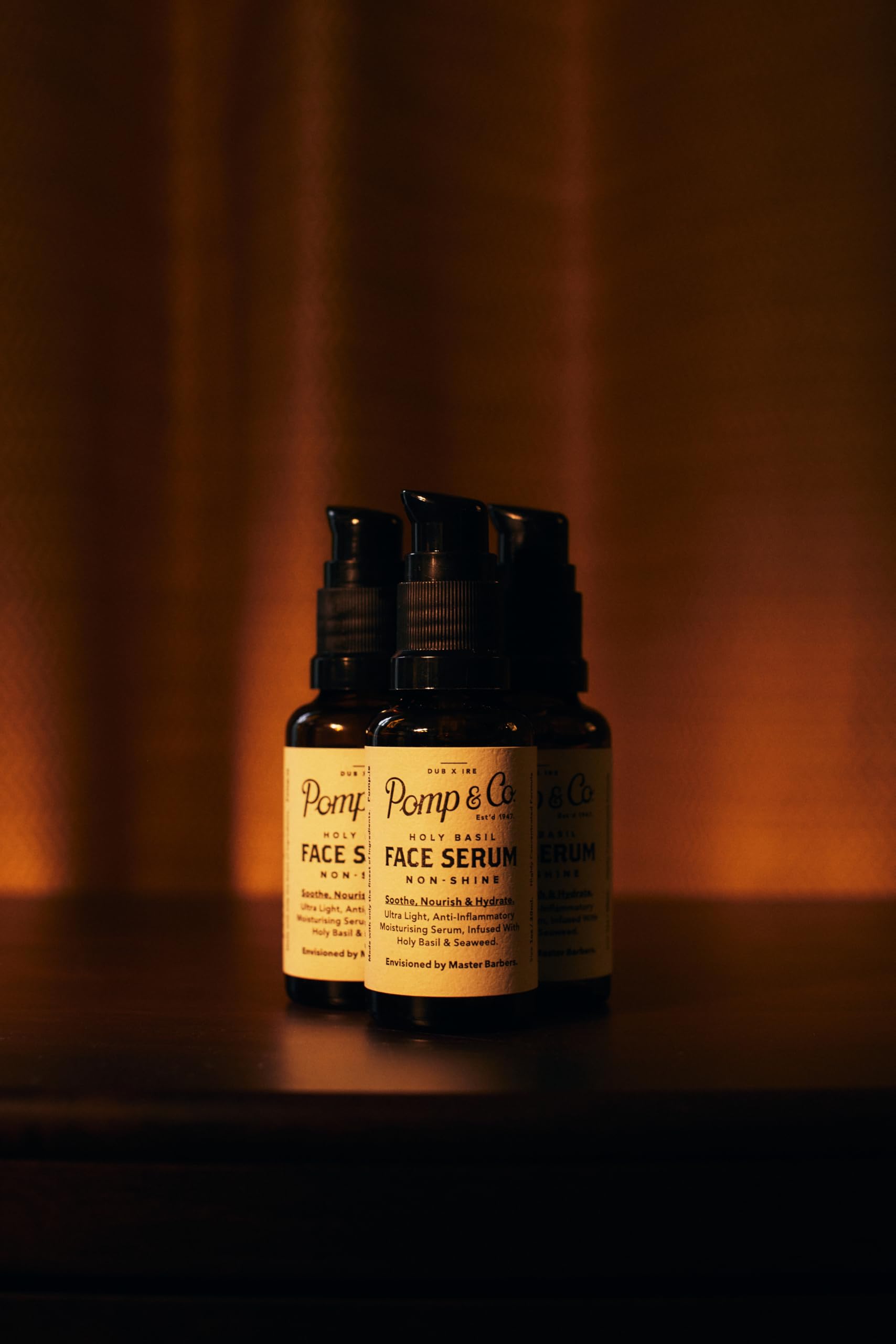Pomp & Co Non Greasy Beard Oil, feuchtigkeitsspendendes und weichmachendes Bartöl mit Jajoba- und Arganöl 30ml