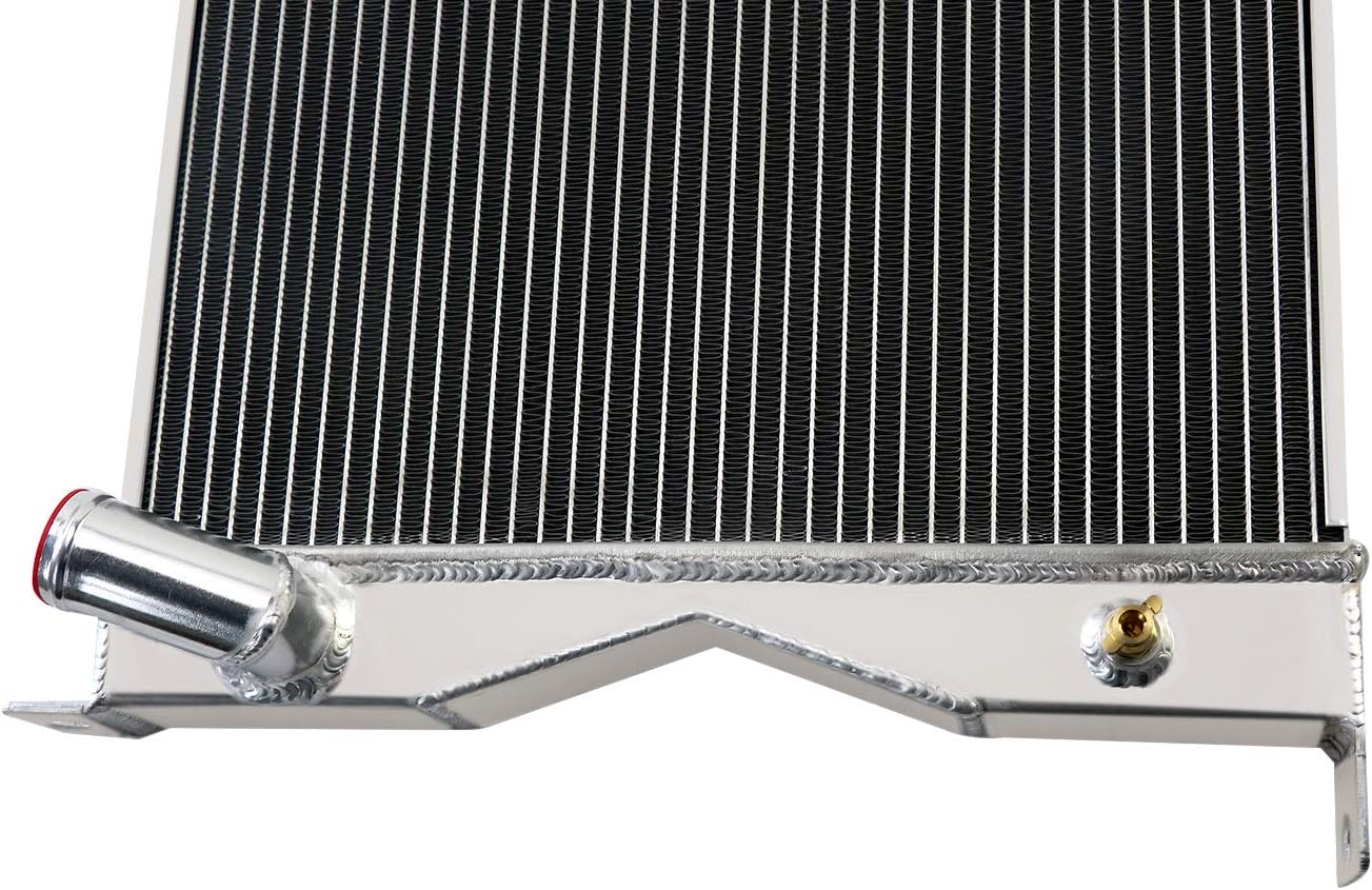 Massey Ferguson 50 65 Radiator, 3 Row Aluminum Radiator For Massey Ferguson Harris 50 65 MH50, 182456M91 184525M91 Massey Tractor Radiator