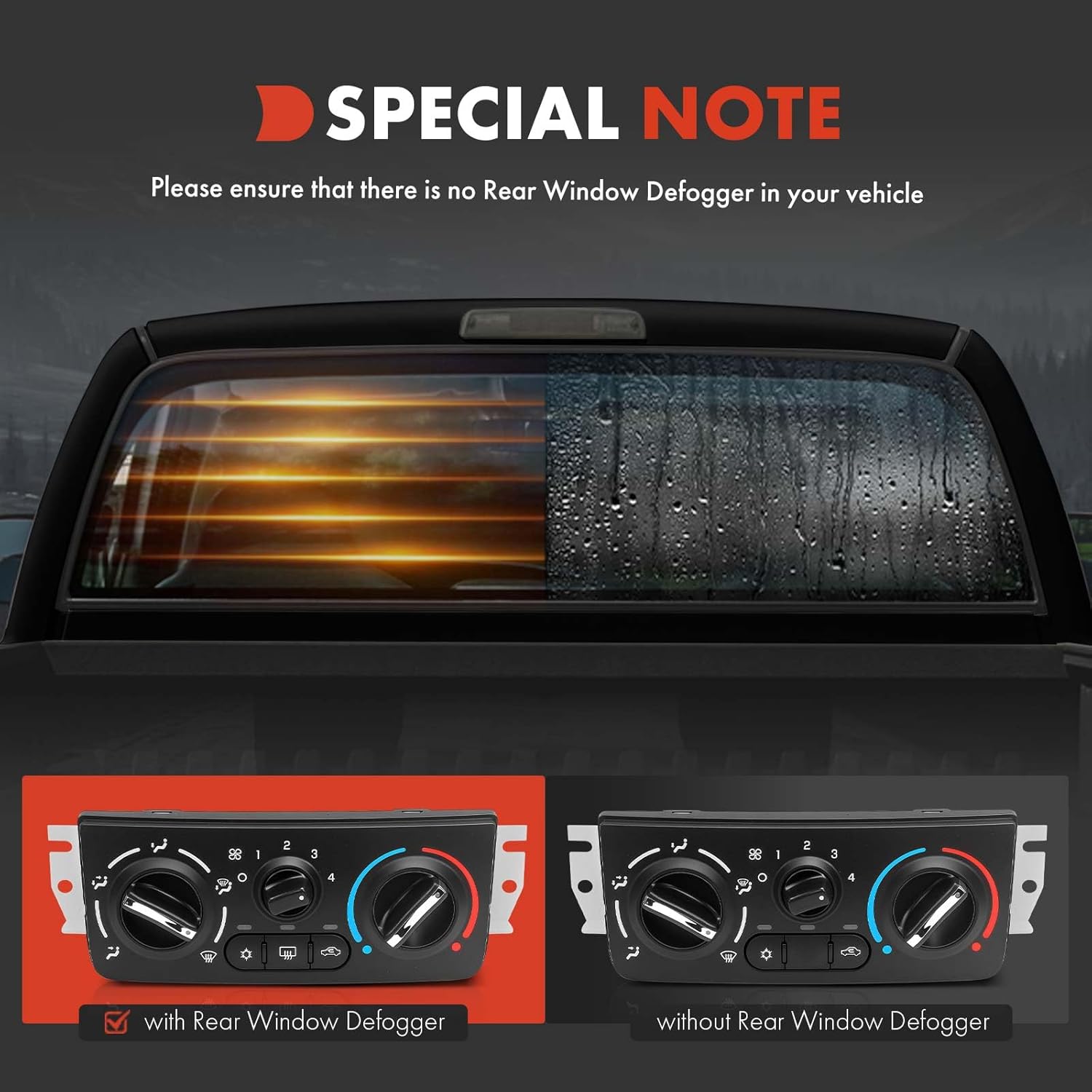 A-Premium Heater Climate Control Panel Module Compatible with Chevrolet & Pontiac Vehicles - 2005-2010 Cobalt, 2007-2010 G5