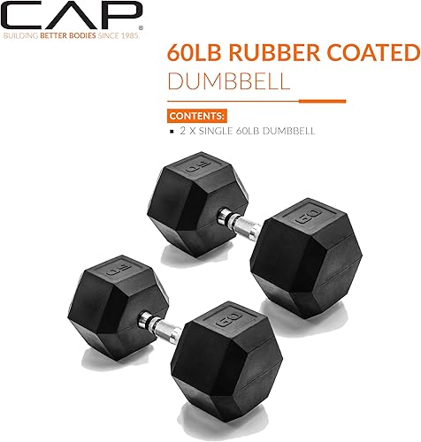 Miniatura 164 de CAP Barbell - Mancuerna recubierta Varias opciones de pares y conjuntos