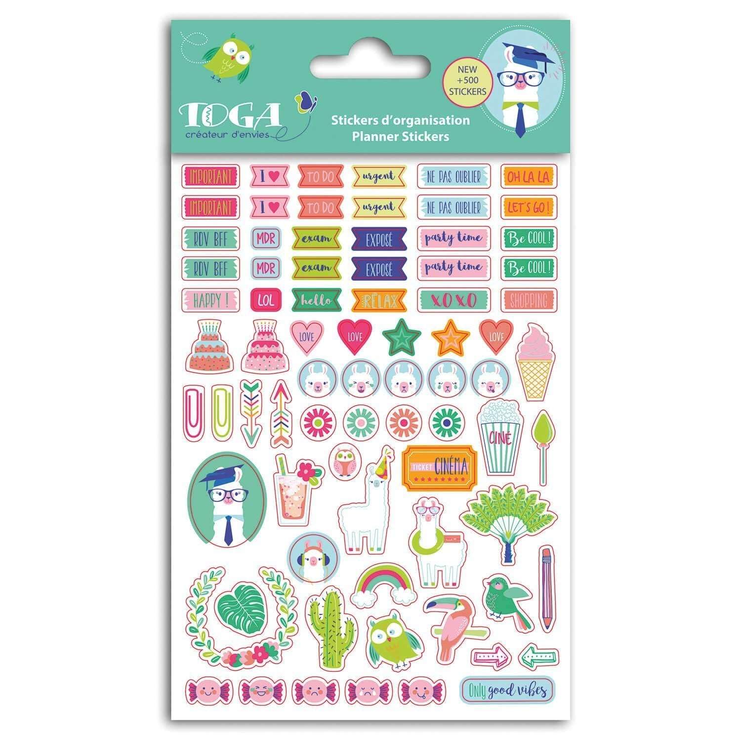 Draeger Paris – 500 Mini-Stickers Oh Lama