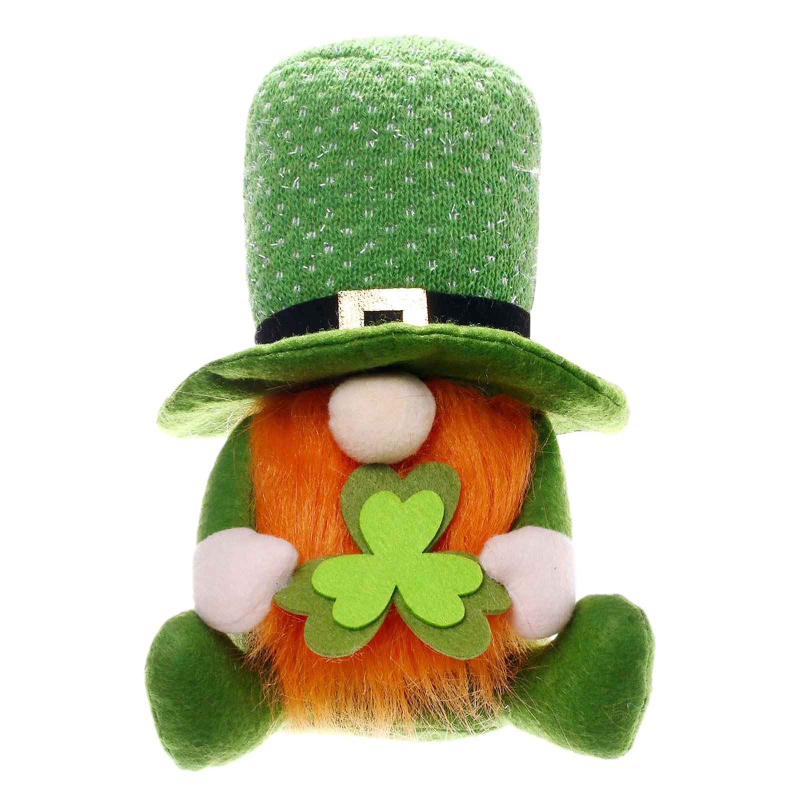 St Patricks Day Gnomes - St Patrick's Day Gnomes Plush Decorations| Leprechaun Faceless Dwarf Tiered Tray Decor With Green Shamrock Decor, For Irish Daay Home Table Decco