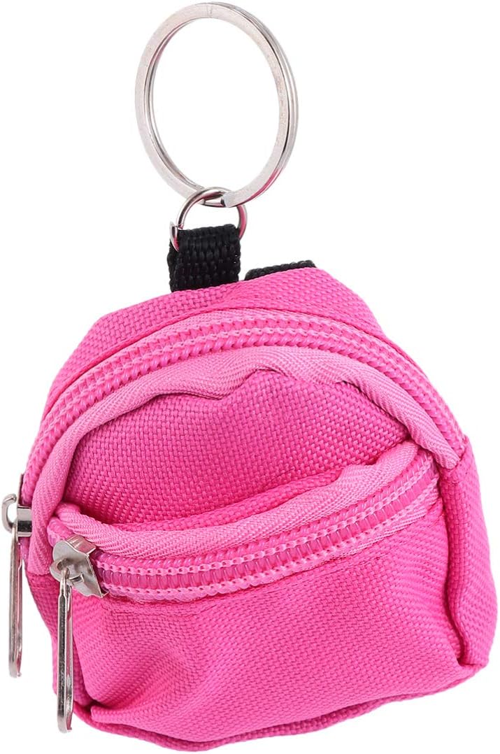 Adorainbow Keychain Backpack Purse 2pcs Mini Backpack