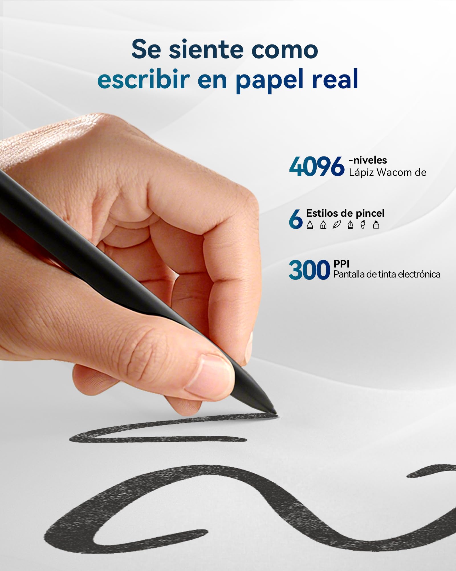 iFLYTEK AINOTE 2 Paper Tablette, Ordinateur Portable Electronique de 10,65 Pouces avec Stylet, Tablette Ultra-Fine de 4,2 mm pour la Prise de Notes, Optimisée par Un AI Compatible avec Google Play - 3