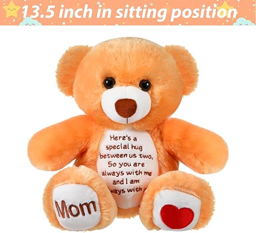Miniatura 4 de Liliful Osos de condolencia para niños y niñas, pérdida de mamá, animal de peluche conmemorativo por la pérdida de mamá, niños y niñas, regalo de