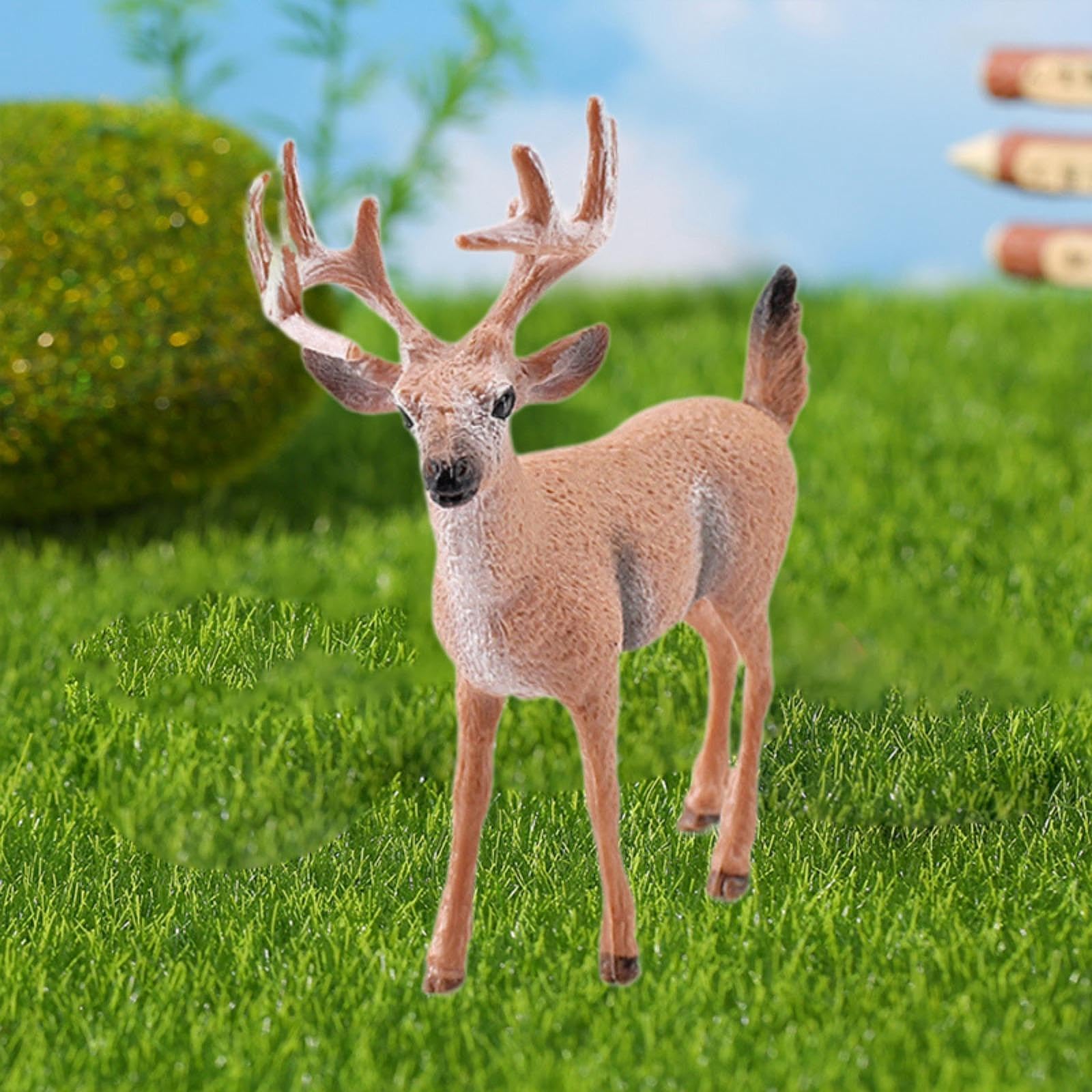 Amazon.co.jp: Wswqop 自然の生き物フィギュア ユニークなインテリア 