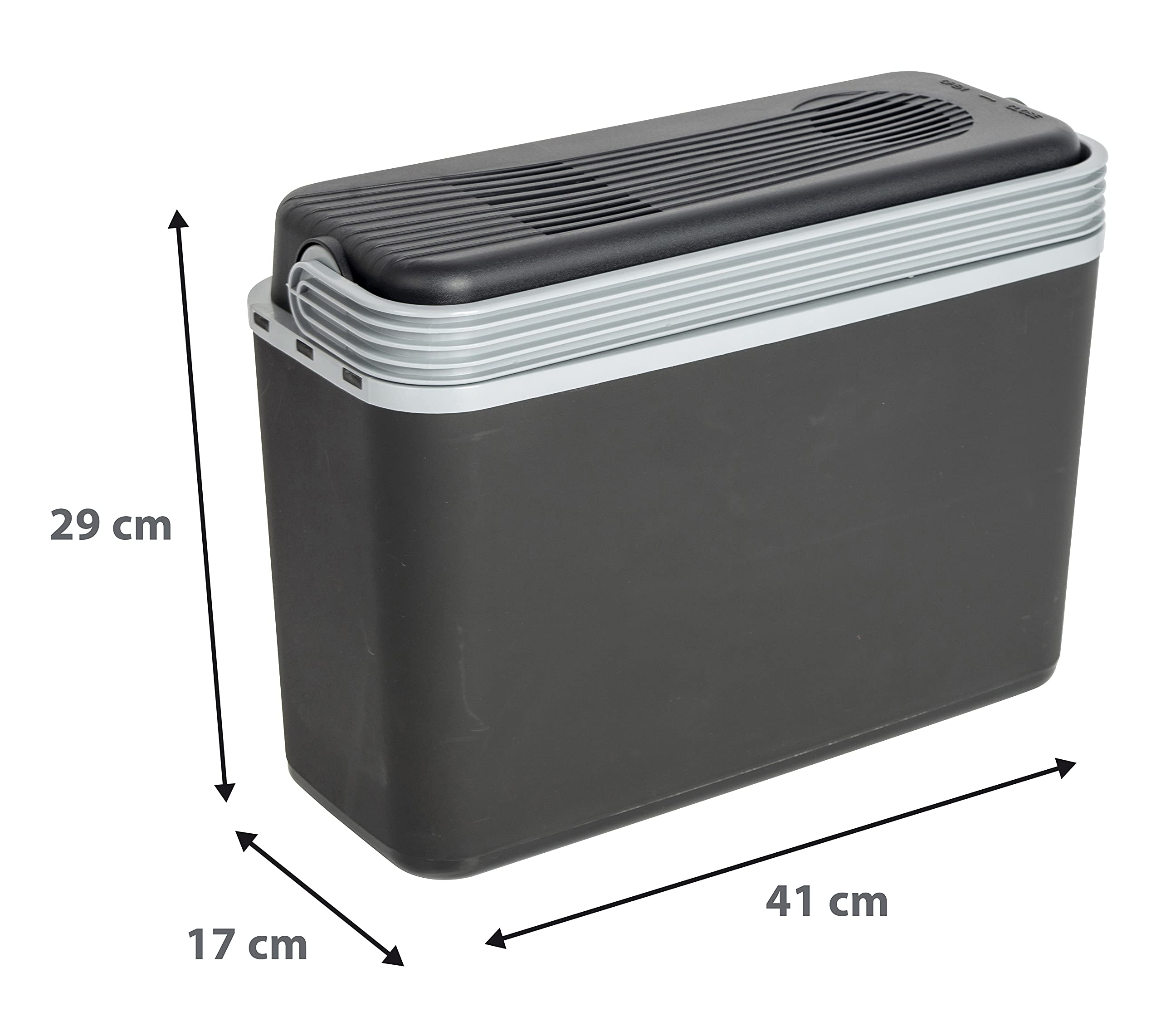 Bo-Camp - Chłodziarka samochodowa - Arctic - 12 V - 12 litrów - czarna/szara