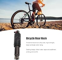 BuyWeek 190 mm Kerékpár Hátsó Lengéscsillapító - Alumínium Rugóstag MTB Kerékpárokhoz és Rollerekhez - Rezgéscsökkentő Tömítéssel 3