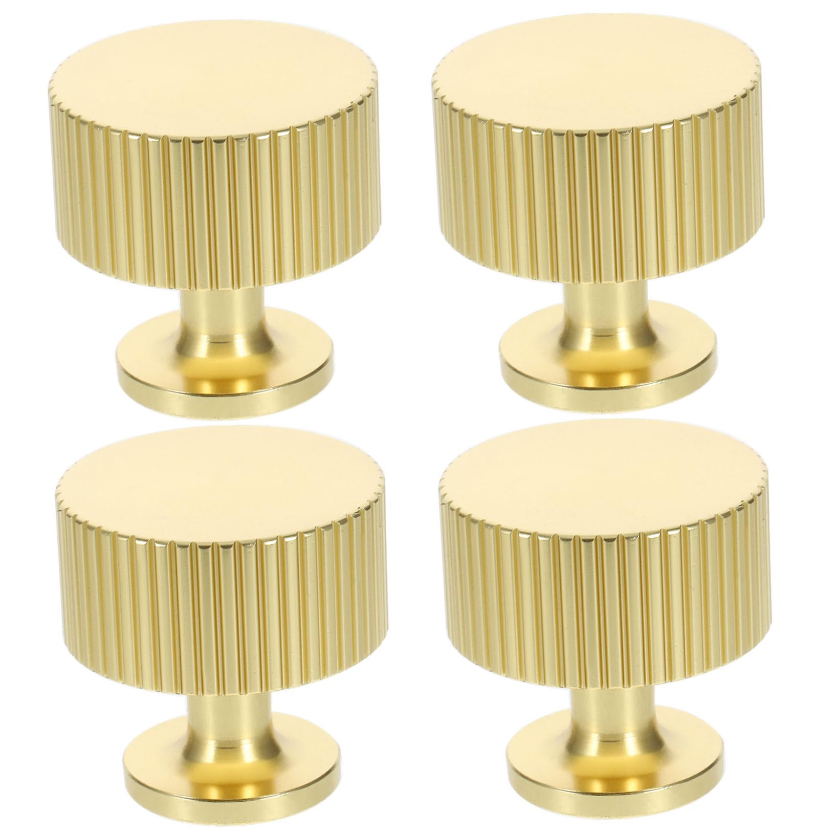 UKCOCO 20stücke Moderne Goldene Möbelknöpfe Runde Schubladengriffe Einfach Zu Installierende Türknäufe Für Küchenschränke Und Kommoden Langlebig Und Elegant