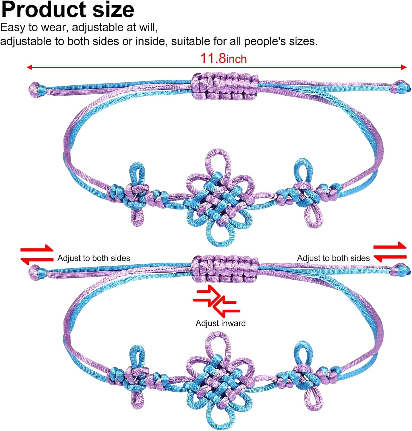 Valentines Day Friendship Matching Bracelets Merch Toys, K-Style Adjustable Couple Bracelets - Handmade Concert Fans Costume Gift for Men, Women and Stocking Stuffers Teens - Image 4