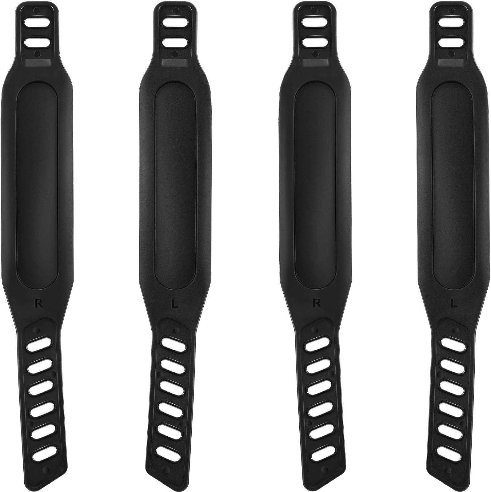 Gejoy 2 Pairs Exercise Bike Pedal Straps Universal Pedal Straps of 1.7 x 12 Inch for Spinning Exercise Cycle Home or Gym