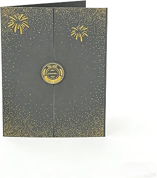 Black Gold Farewell Party Decorations, Rude that Youre Leaving But Ok Guest Book with Envelope, We Will Miss You, Going Away Farewell Card Gifts for Coworker Leaving & Retirement Keepsake
