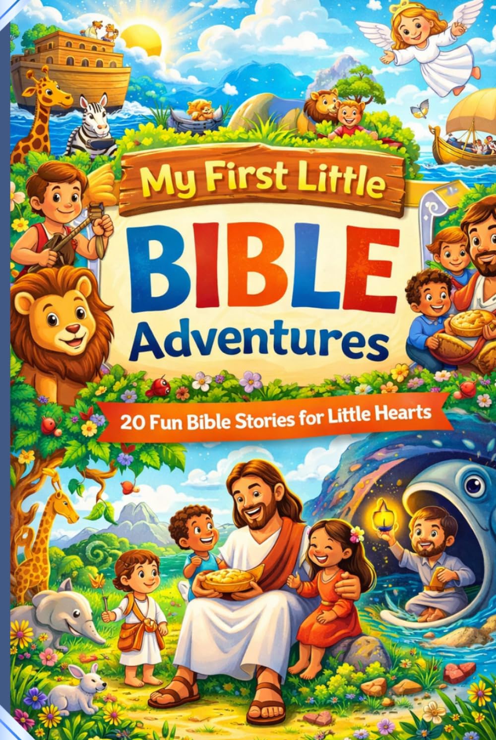 My First Little Bible Adventures: 20 Fun Bible Stories for Little Hearts