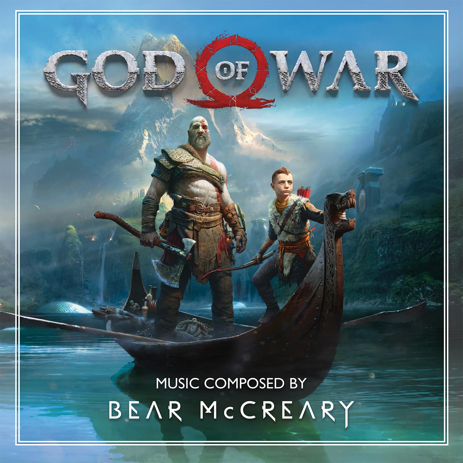 God of War Noir Audiophile Compositeur Bear Mccreary Pochette