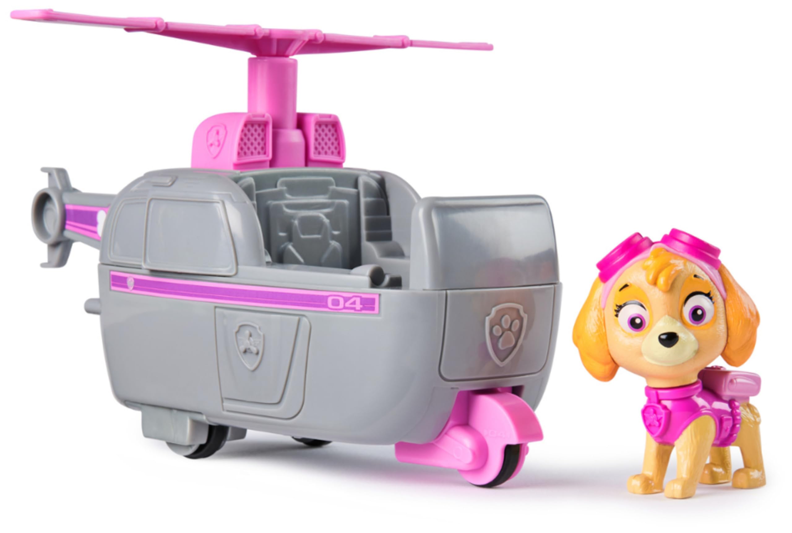 Paw Patrol, Elicottero di Skye, Veicolo e Personaggio Skye, Giochi Bambini, 3+ anni